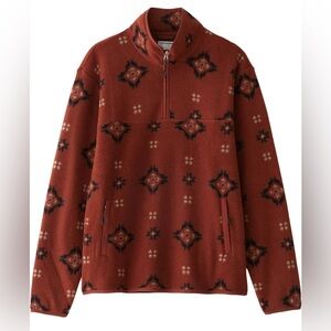 NEW Frank and Oak men’s half zip polar fleece pullover size small